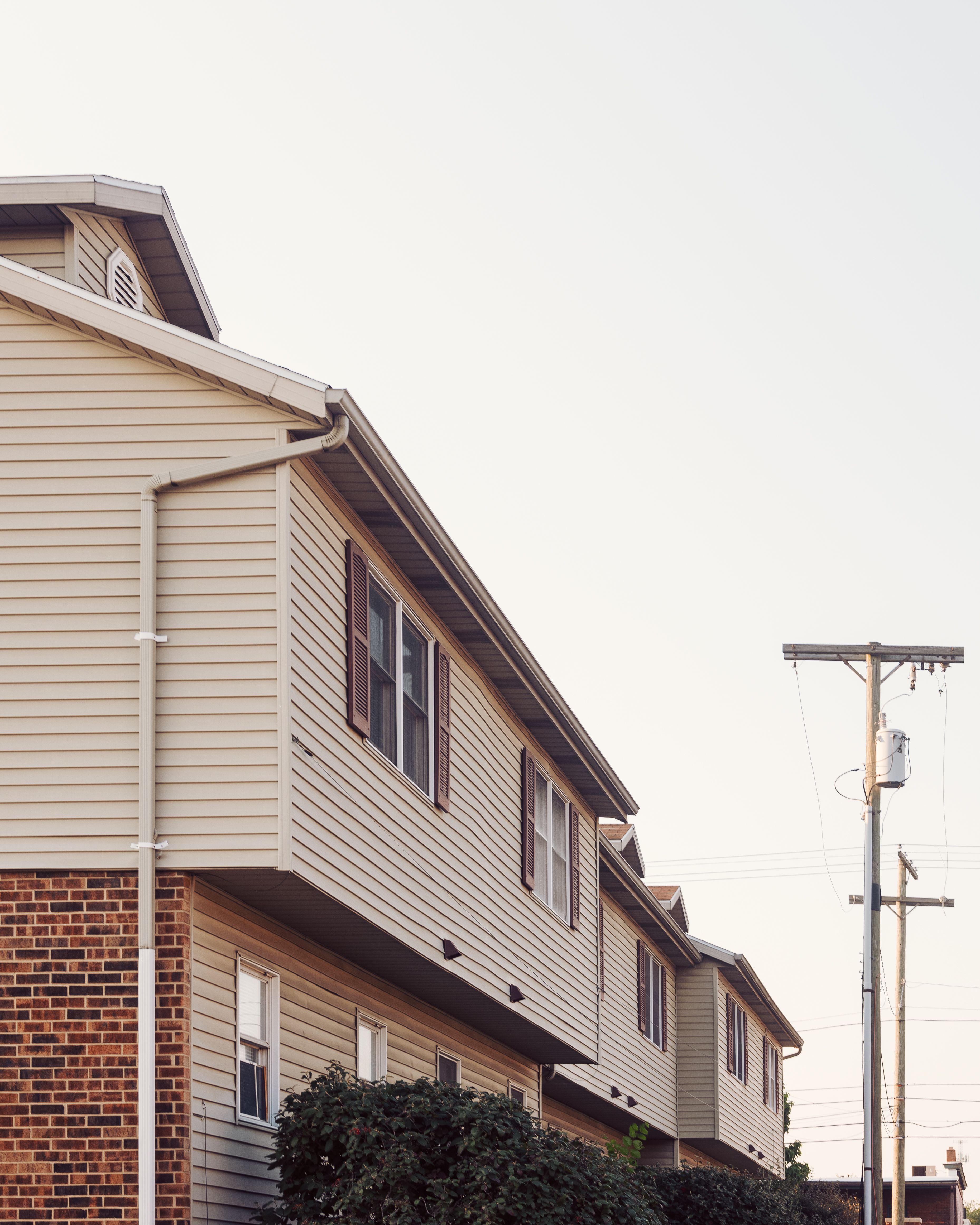 Modern California neighborhood